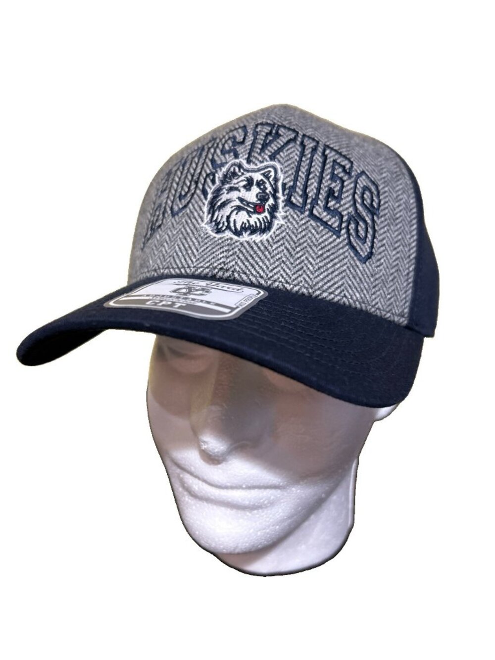 NEW Connecticut UConn Huskies Navy The Yard Snapback Adjustable Cap Hat OS